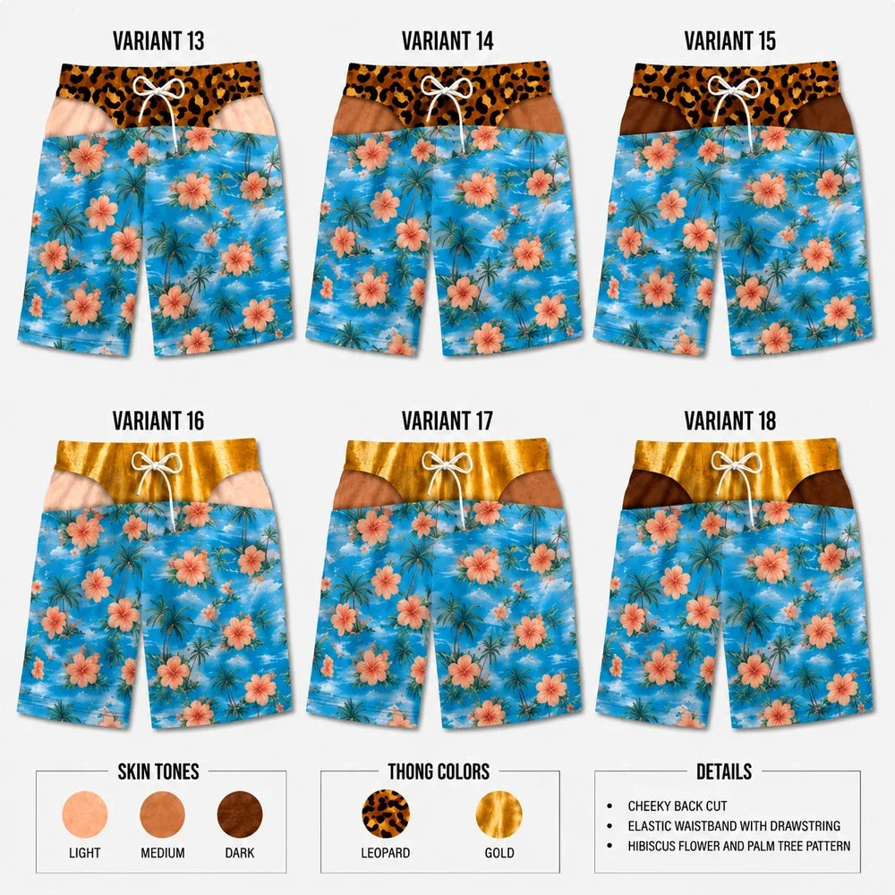 CheekyTides™ Swim Trunks