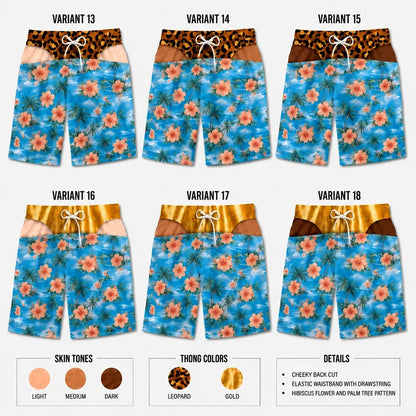 CheekyTides™ Swim Trunks