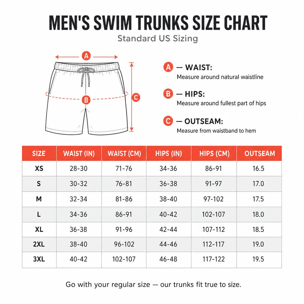 CheekyTides™ Swim Trunks
